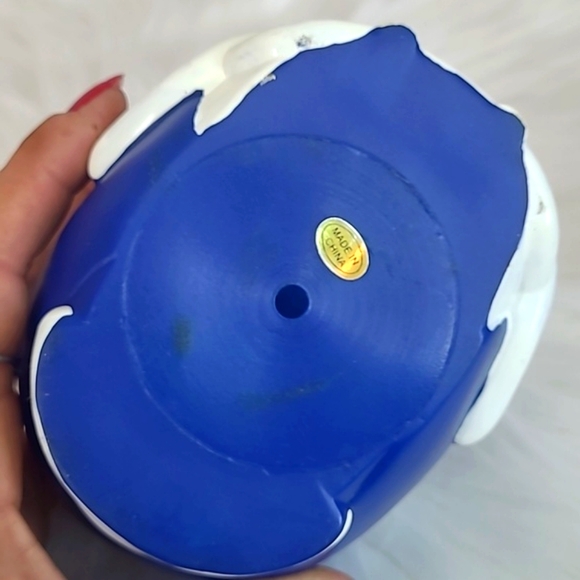 UK University of Kentucky Wildcats Cats Rubber Mini Football Helmet Pen Holder - Picture 16 of 16